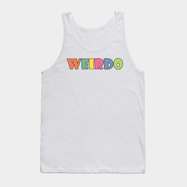 Embrace your weirdness sticker pack Tank Top by SamridhiVerma18